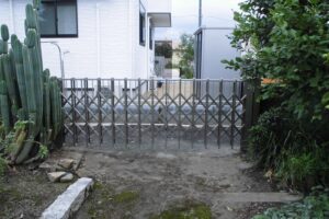門扉　スライド　リフォーム