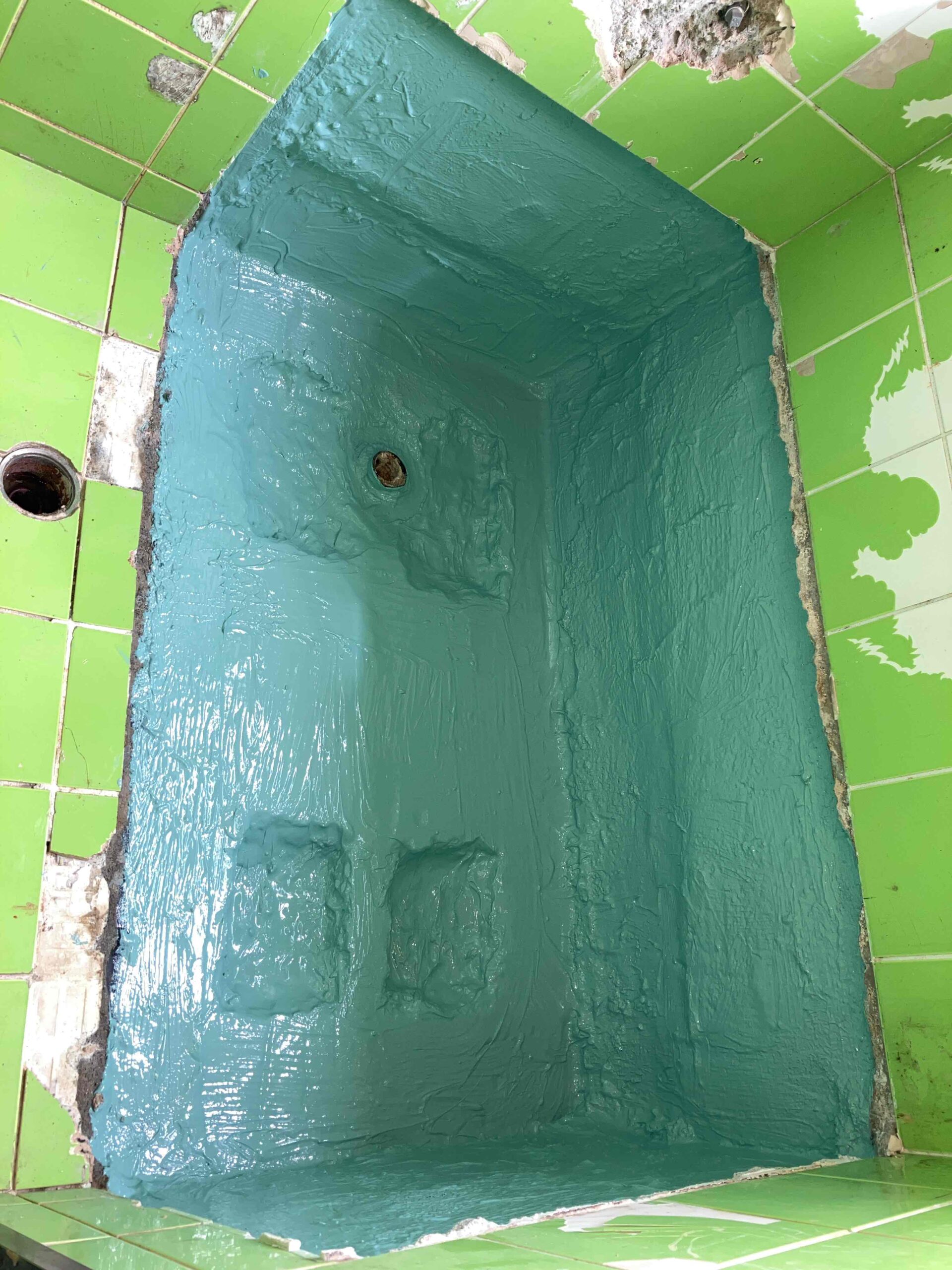 在来浴室　防水