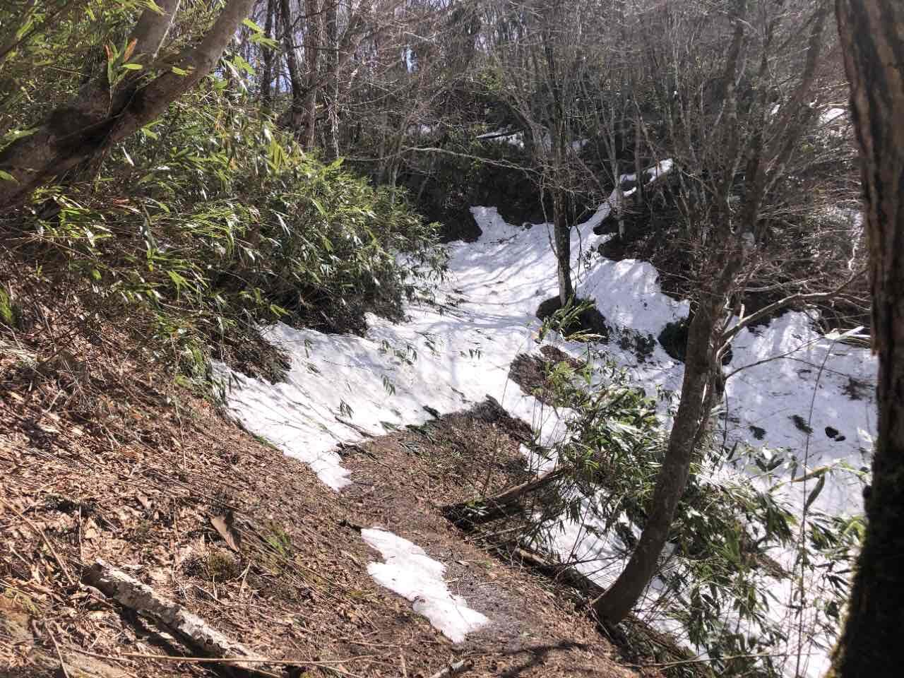 三ヶ上　登山