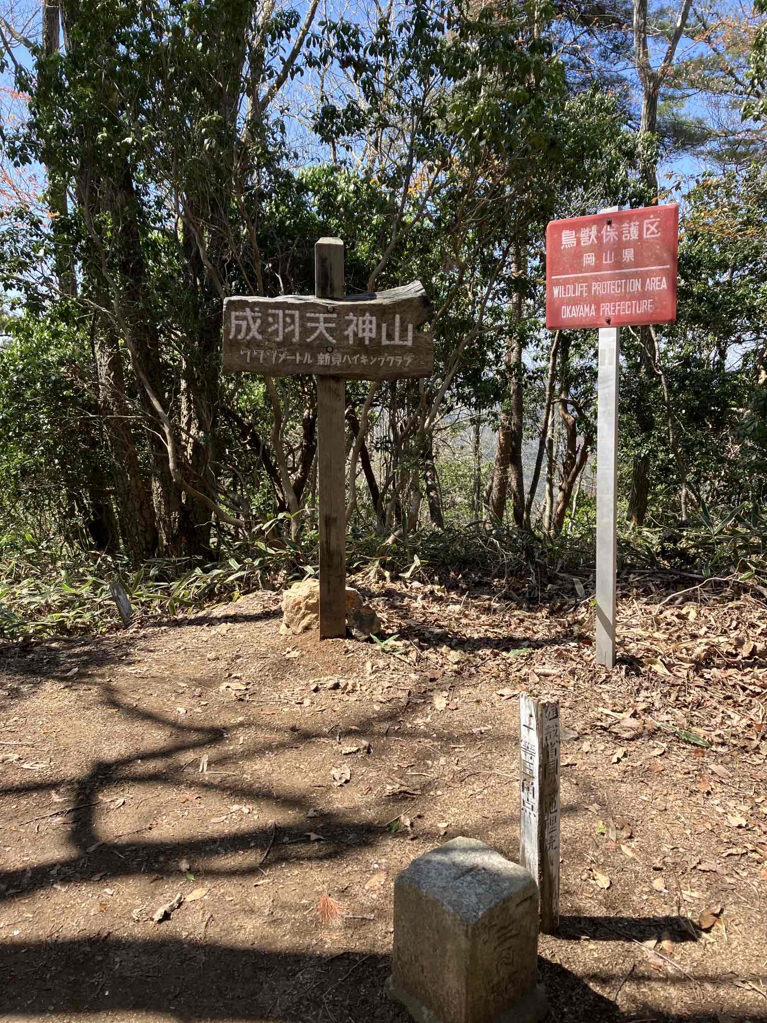 登山　成羽天神山