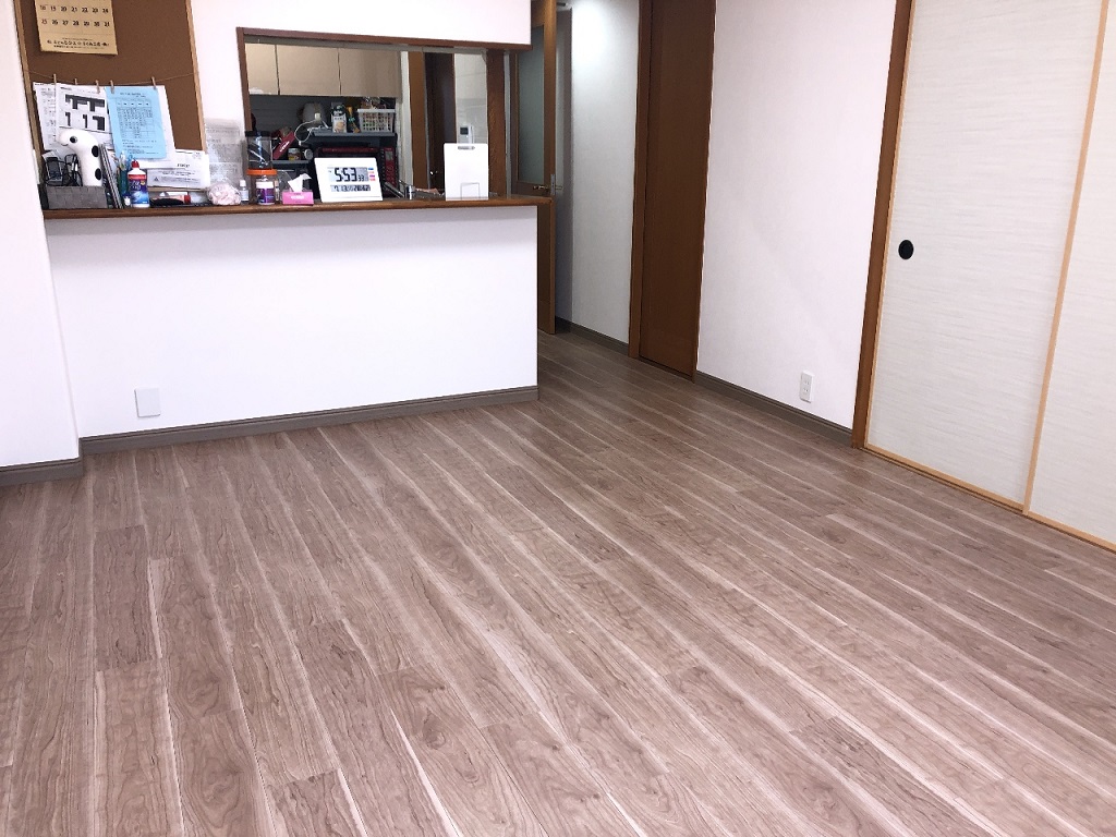 リフォーム後フローリング