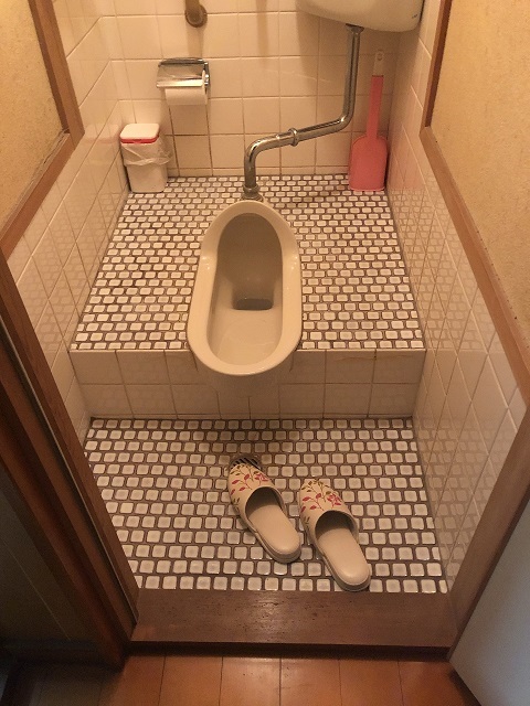 和式便所　洋式便所　工事