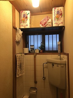 和式便所　洋式便所　工事