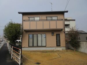 外壁塗装　完成